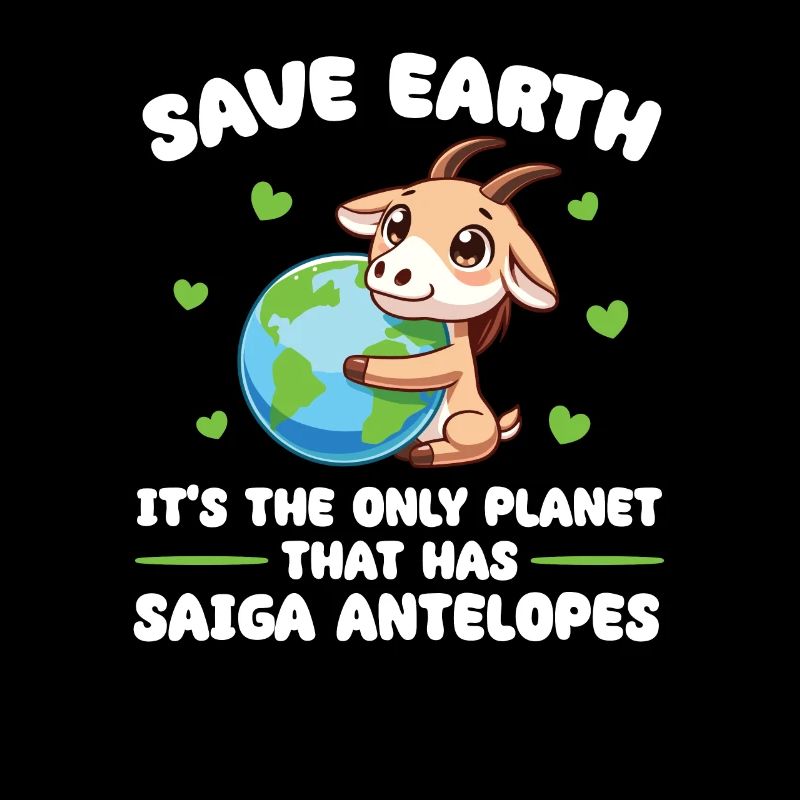 C’est la seule planète avec une antilope saïga Jour de la Terre