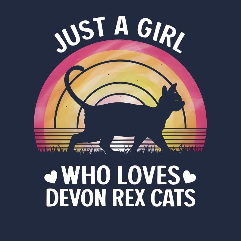 Katze Devon Rex Geschenk