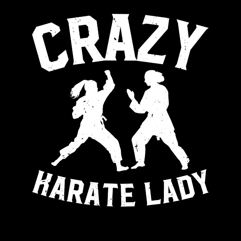 Crazy Karate Lady Karate