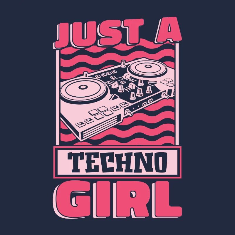 Techno Raver Just A Techno Girl