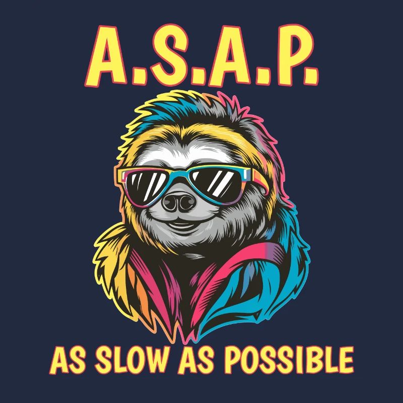 ASAP Aussi Lent Que Possible Lunettes de soleil Sloth Cool
