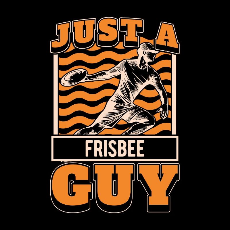 Frisbee Juste un gars de frisbee