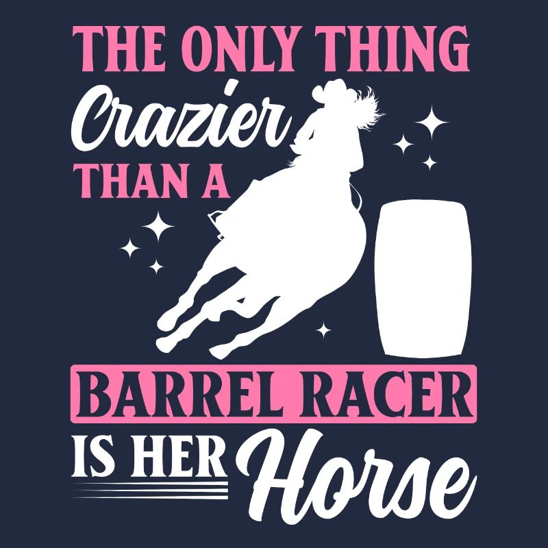 Rodeo Barrel Racing Pferd