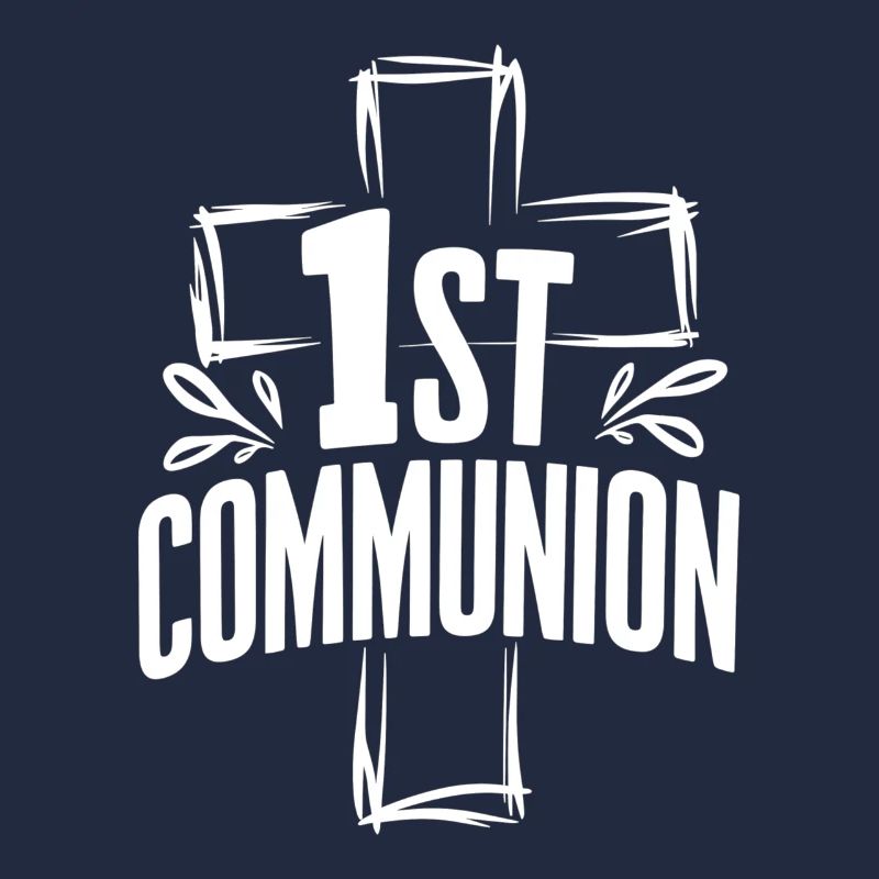 Conception de la croix de première communion