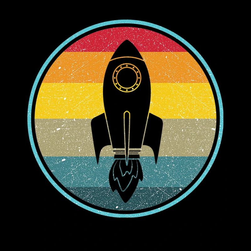 Rocket Science Physique Rétro Vintage