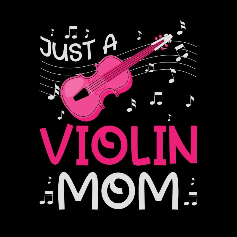 Violon Geige Mutter Juste une maman violon