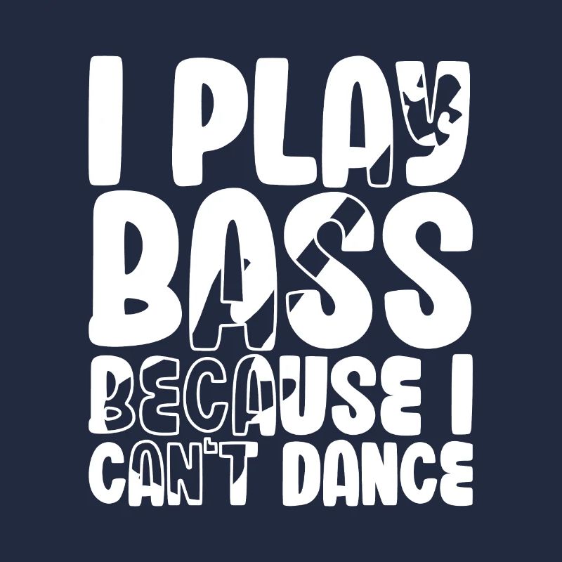 Je joue de la basse parce que je ne sais pas danser