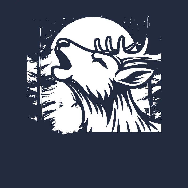 Deer Moon Howling