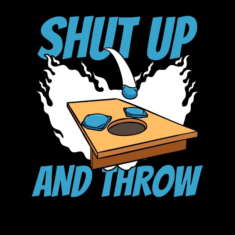 Shut Up And Throw Boards Bean Bag Game