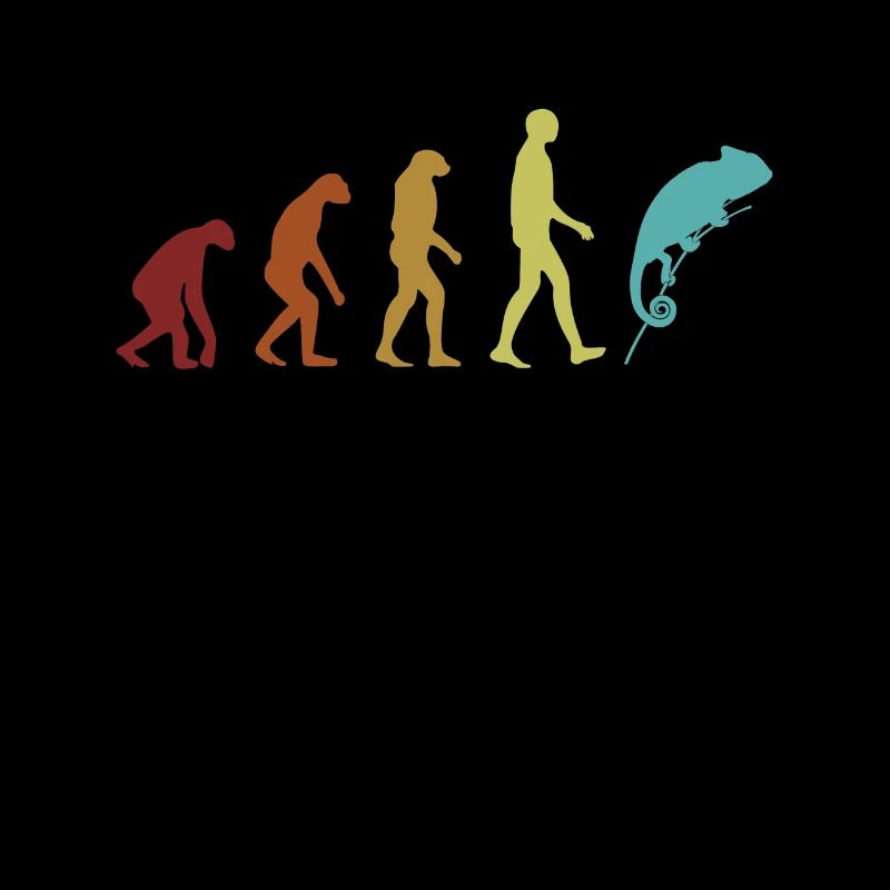 Caméléon Evolution Panthère Voilé Chamaeleonidae