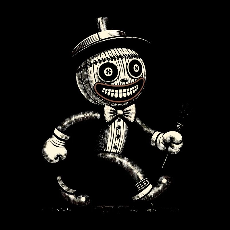Voodoo Puppe Unheimliche Verkleidung Gothic Style
