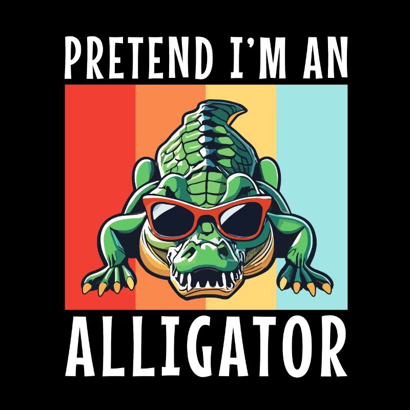 Fais semblant d’être un alligator