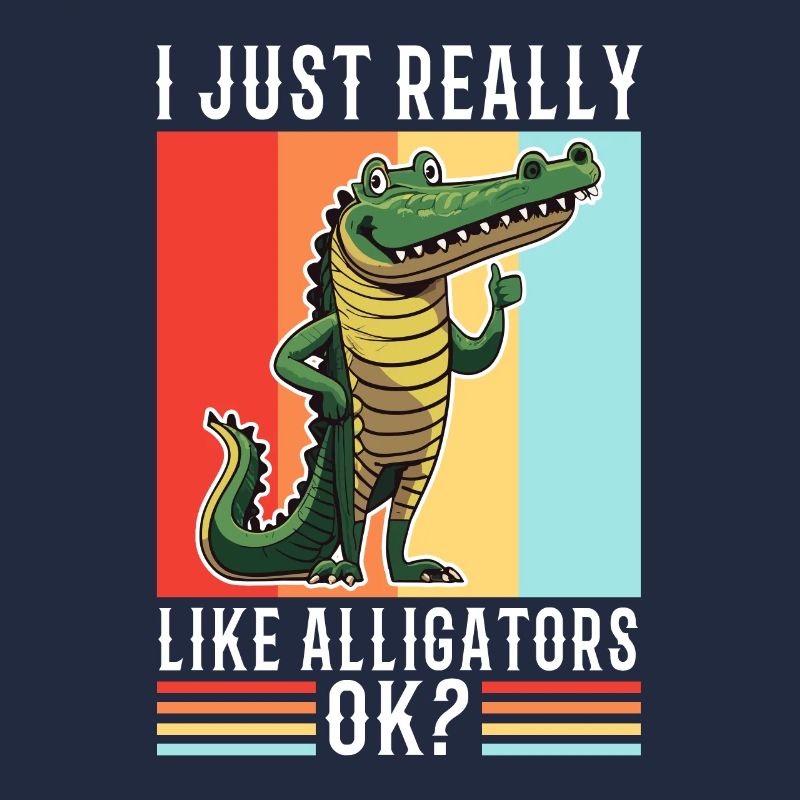 J’aime vraiment les alligators