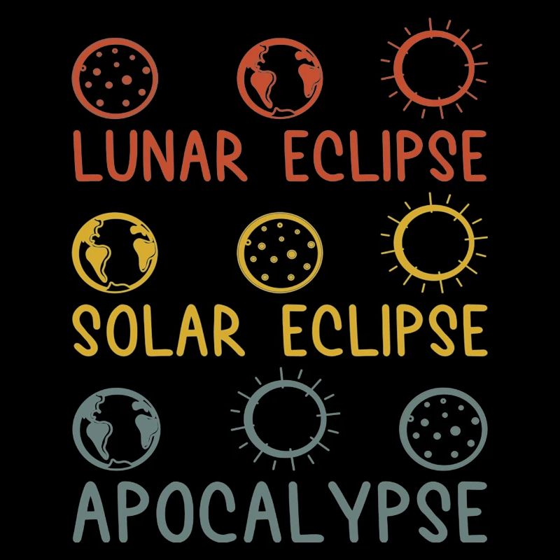 Solar Lunar Eclipse Apocalypse Celestial Event