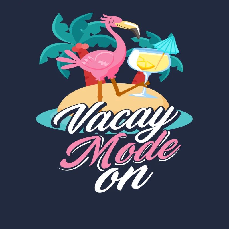 Flamingo Holiday Mode On