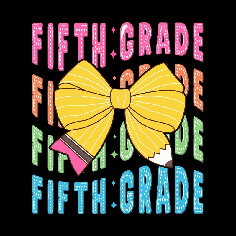 Retro Coquette 5th Grade Teacher Studenthitgreatsh