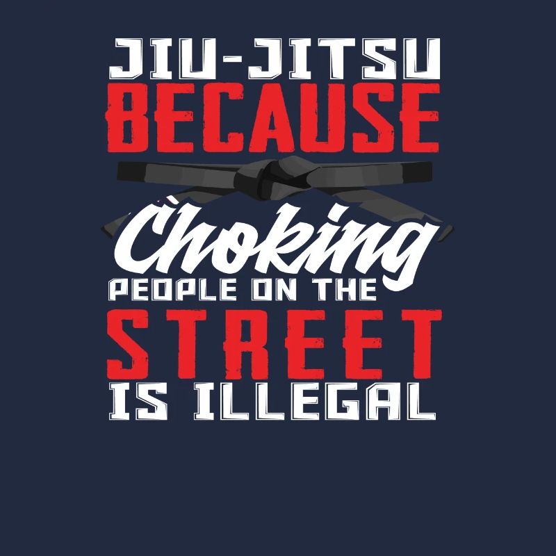 Jiu-jitsu parce que s’étouffer dans la rue est illégal