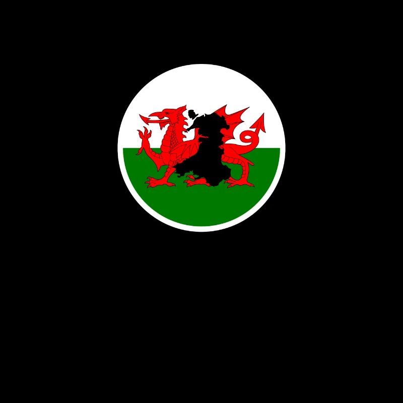 Wales Welsh Map Flag Welsh