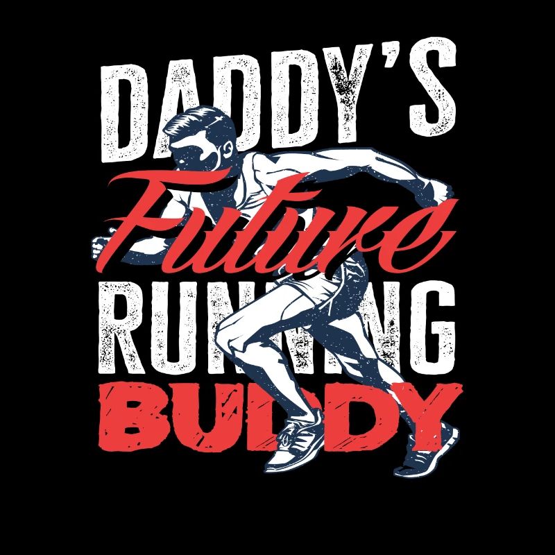 Dad's Future Running Partner Motif