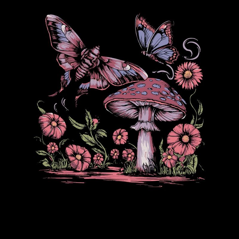 Papillon de nuit Fairycore