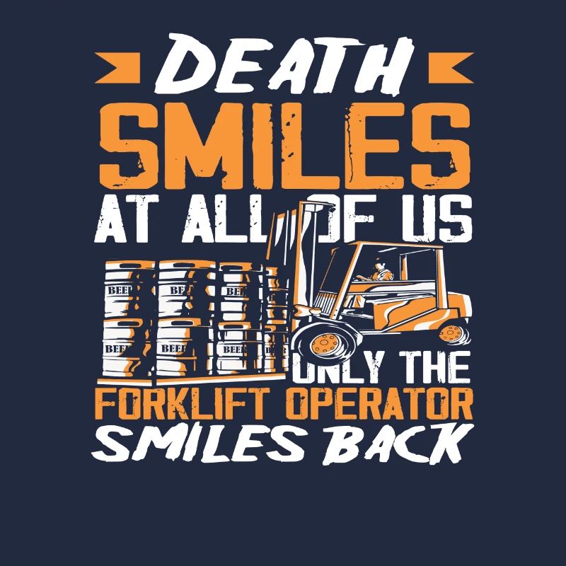Gabelstaplerfahrer T-Shirt Spruch