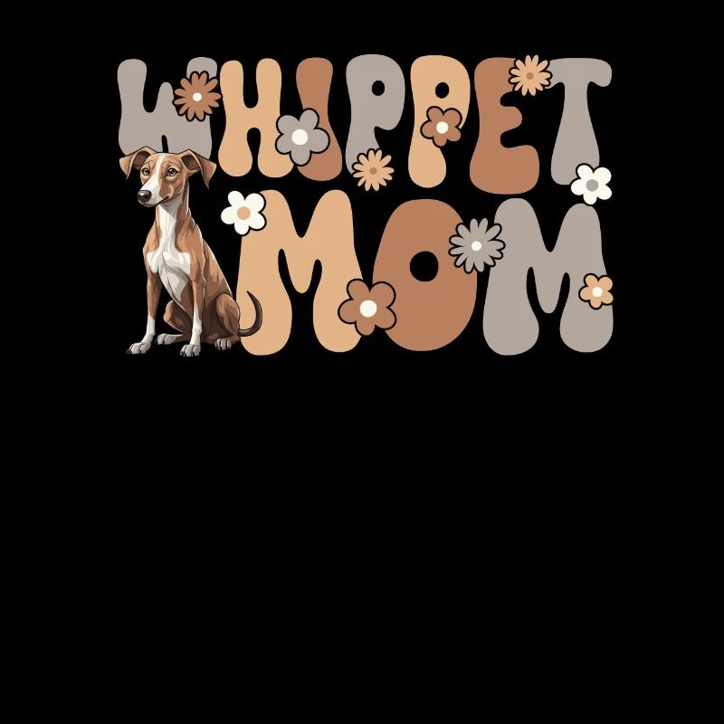 Whippet Groovy Whippet Mom
