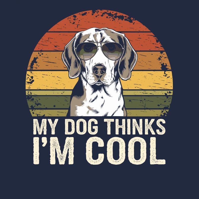 Beagle mon chien pense que je suis cool