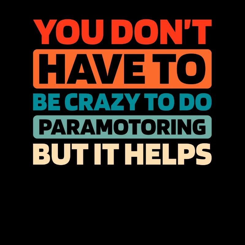 Paramoteur parapente