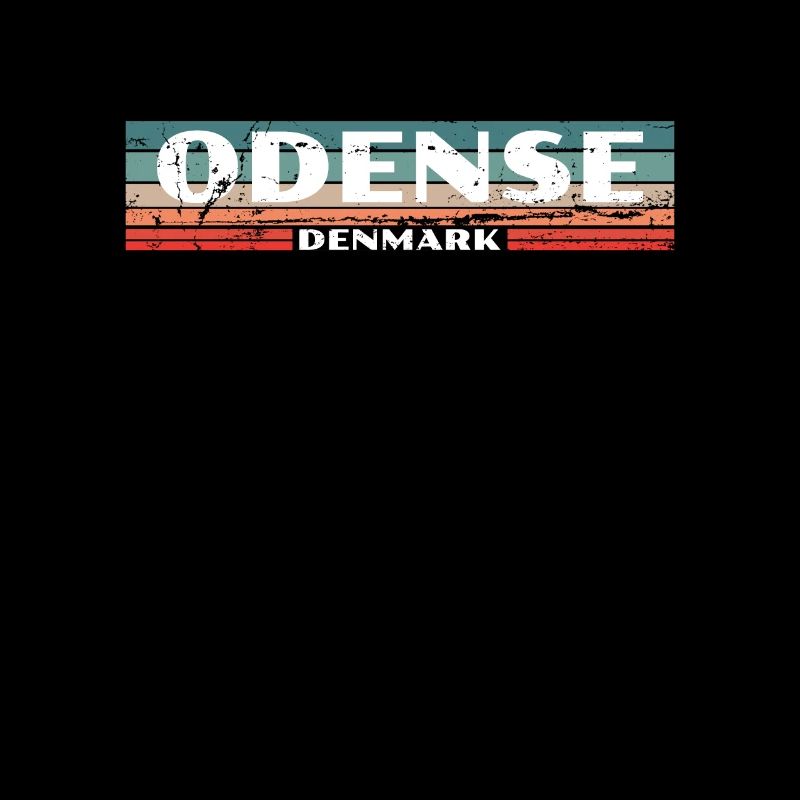 Odense Danemark Danemark Vintage Danois