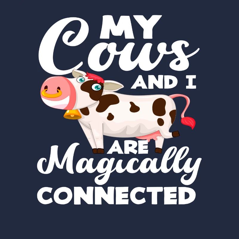 My cows and I are magically connected