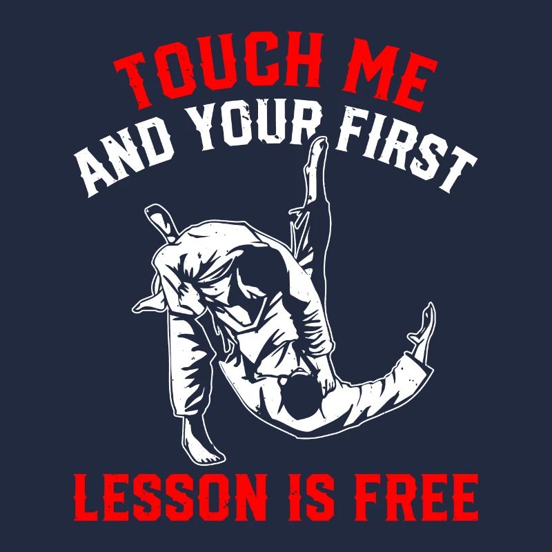 Touch me and your first lesson is free - Funny Jud