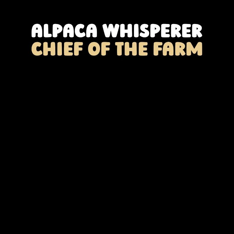 Alpaka Chef Der Farm