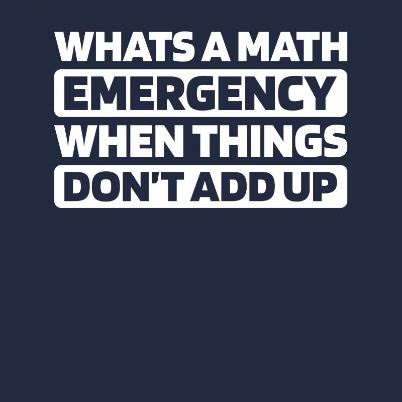Mathe Mathematik Math Jeu de mots amusant