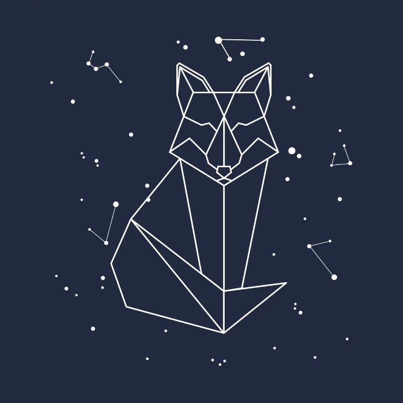 Sternbild Fox Constellation Red Fox Canidae