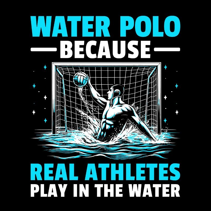 Le water-polo parce que les vrais athlètes jouent dans l’eau