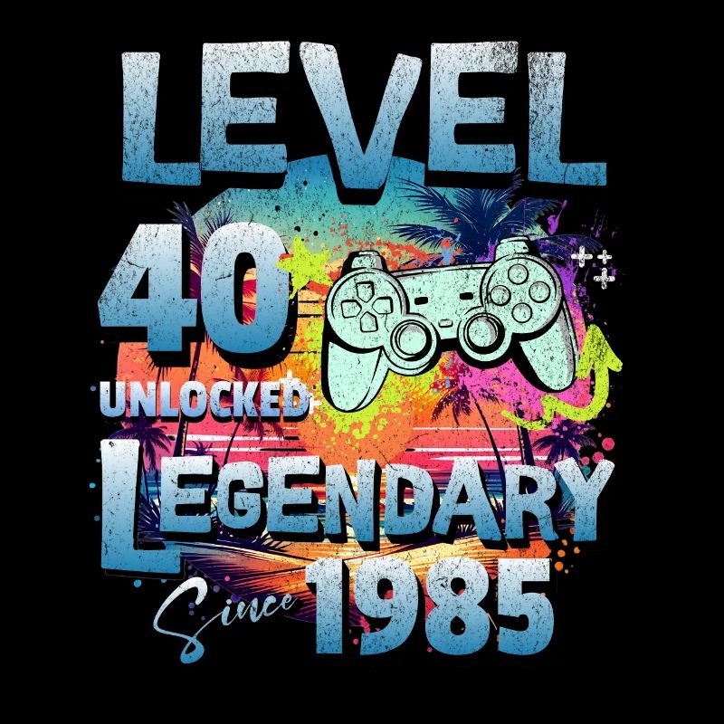 Level 40 Unlocked since 1982 Birthday