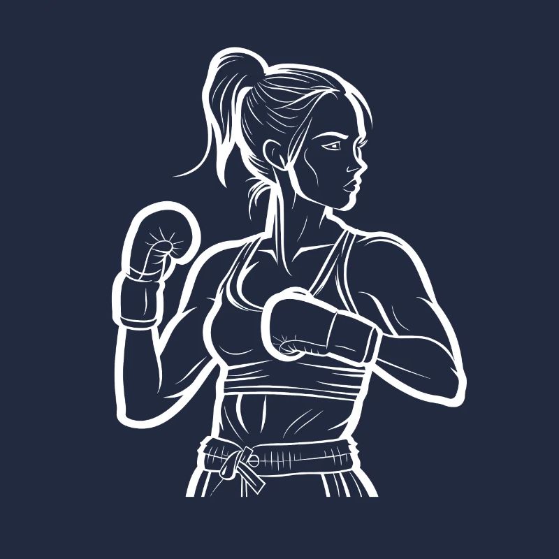 Boxer Line Art