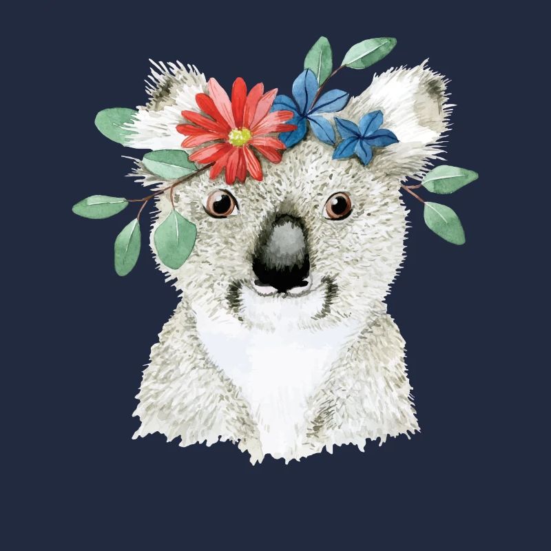 Koalabear Phascolarctos Cinereus Eucalyptus Lover