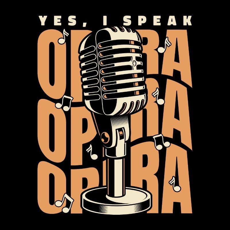I Speak Opera Opera House Vocalist Tenor Singer