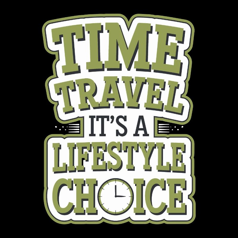 Time travel sci-fi enthusiast and time machine