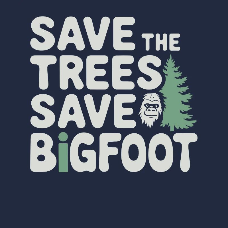 Bigfoot Believer Sasquatch Cryptid Forest Creature