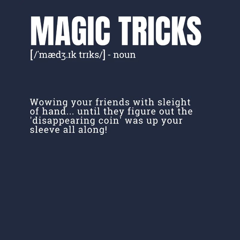 Magic Tricks Indoor Hobbies Definition