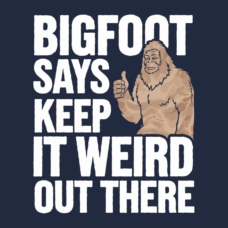 Bigfoot Believer Sasquatch Cryptid Forest Creature