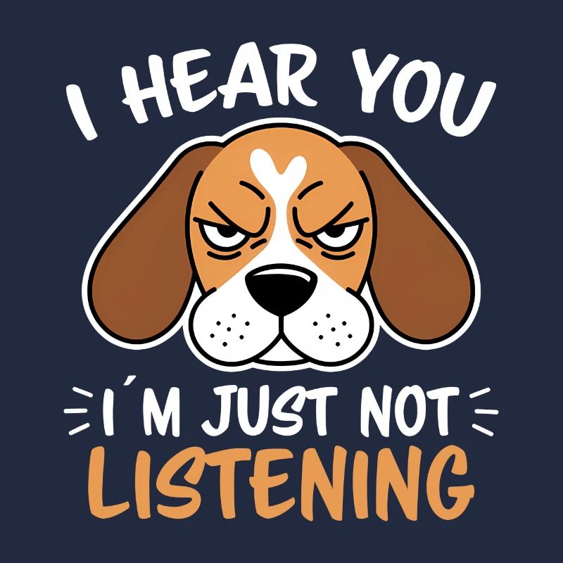 Beagle Spruch Hund Beagle Lustiges Beagle Geschenk