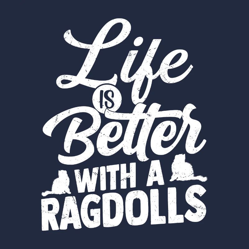 Vivre c’est mieux avec un chat propriétaire de chaton Ragdolls