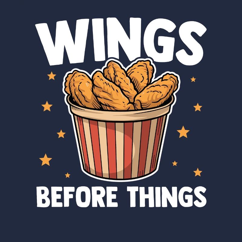 Deep Fried Chicken Wings Wings Before Things