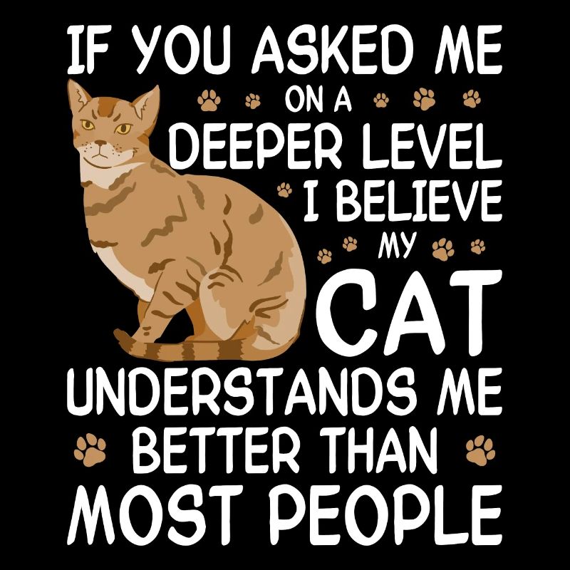 Funny cat saying