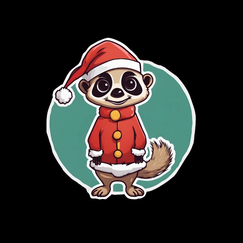 Erdmännchen Weihnachten
