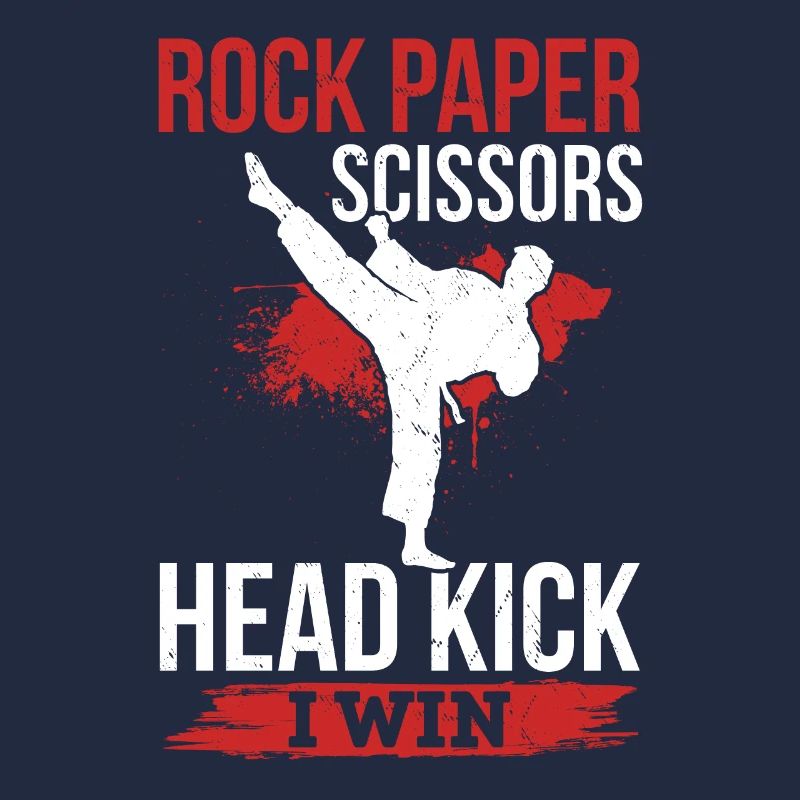 Roche Papier Ciseaux Coup de tête I Win - Muay Thai
