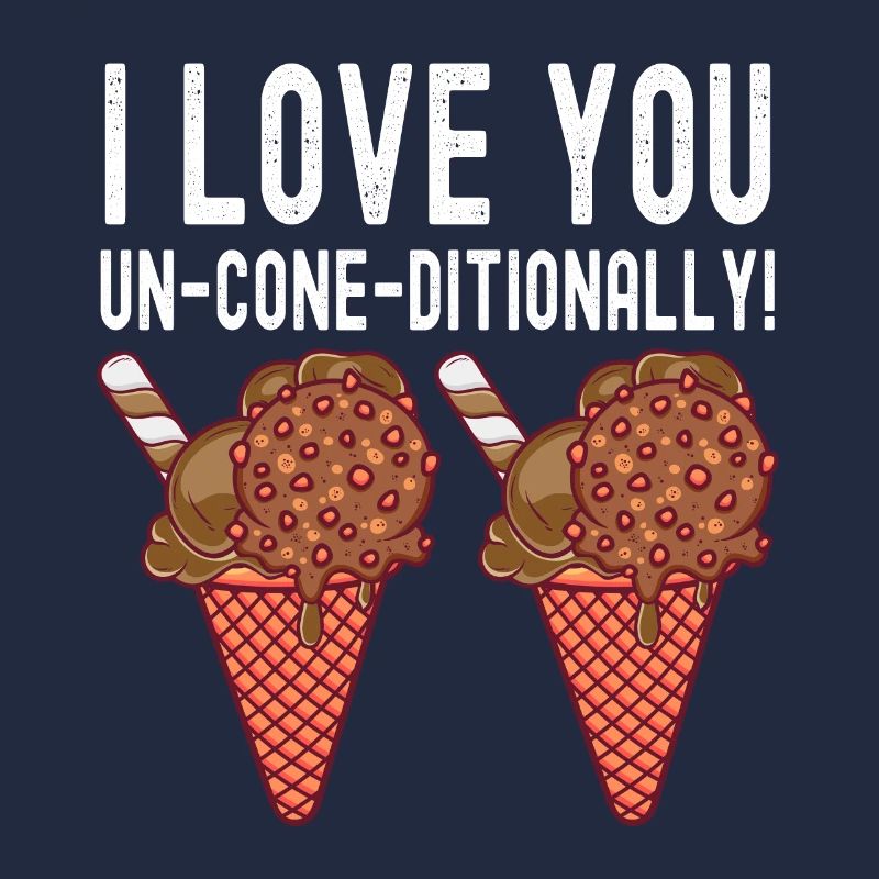 I Love You Un-cone-ditionally Creme